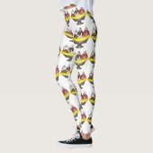 Banana Split Ice Cream Hot Fudge Sundae Foodie Leggings (Links)