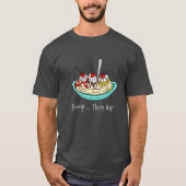 Banana Split Ice Cream Pun T-shirt (Voorkant)