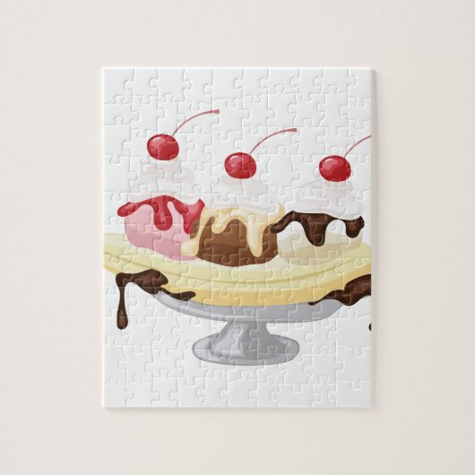 Banana Split Legpuzzel (Verticaal)