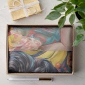 Banana Split Pinup Retro Decoupage Tissuepapier (Geschenk)