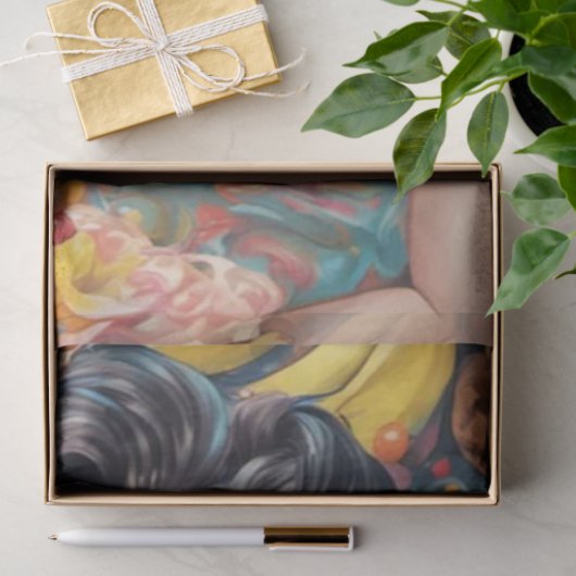 Banana Split Pinup Retro Decoupage Tissuepapier (Geschenk)