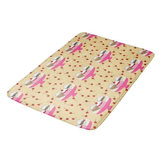 Banana Split Print Badmat (Gekanteld)