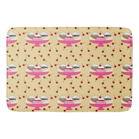 Banana Split Print Badmat (Voorkant)
