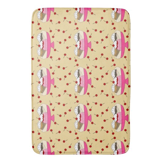 Banana Split Print Badmat (Voorkant Verticaal)