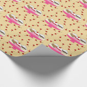Banana Split Print Cadeaupapier (Hoek)
