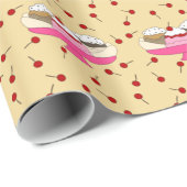 Banana Split Print Cadeaupapier (Rol Hoek)