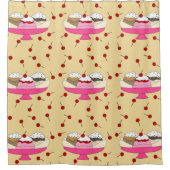 Banana Split Print Douchegordijn (Voorkant)