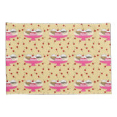 Banana Split Print Kussensloop (Achterkant-Rechts)