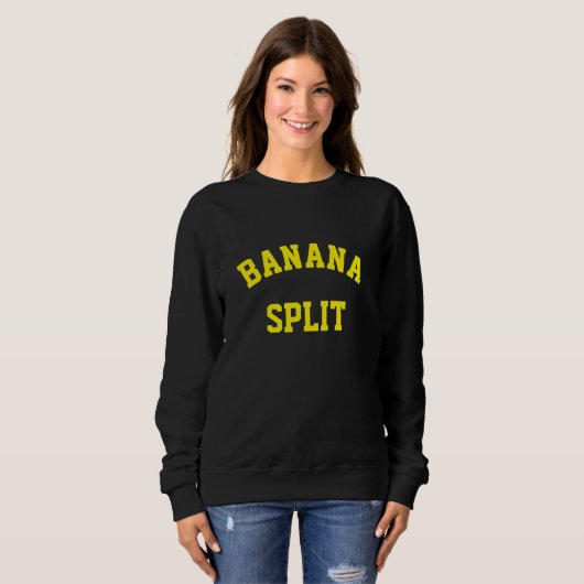 Banana Split Sweatshirt (Voorkant volledig)
