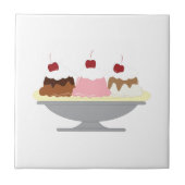 Banana Split Tegeltje (Voorkant)