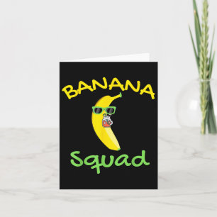 Banana Squad Food Summer Vacking Matching Fruit L Kaart