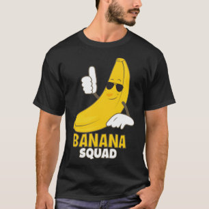 BANANA SQUAD Funny Banana Fruit Lovers Gifts Manne T-shirt