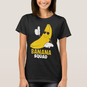 BANANA SQUAD Funny Banana Fruit Lovers Gifts Manne T-shirt