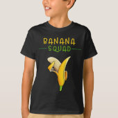 Banana Squad Funny Dabbing Banaan Food & Dab T-shi T-shirt (Voorkant)