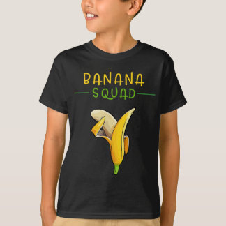 Banana Squad Funny Dabbing Banaan Food & Dab T-shi T-shirt