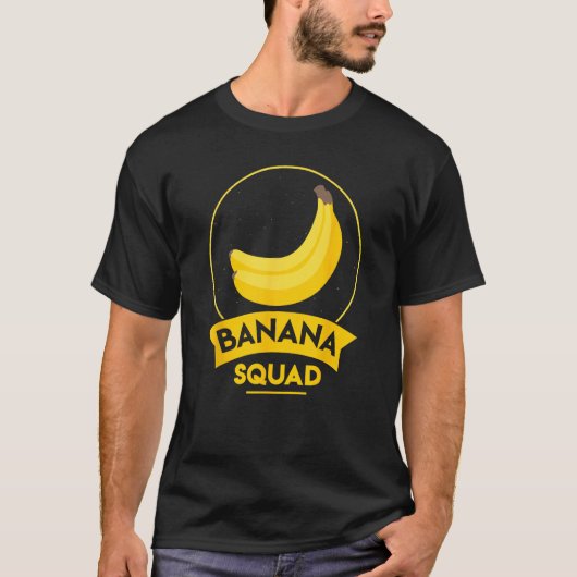 Banana Squad Funny Dabbing Banana T-shirt (Voorkant)