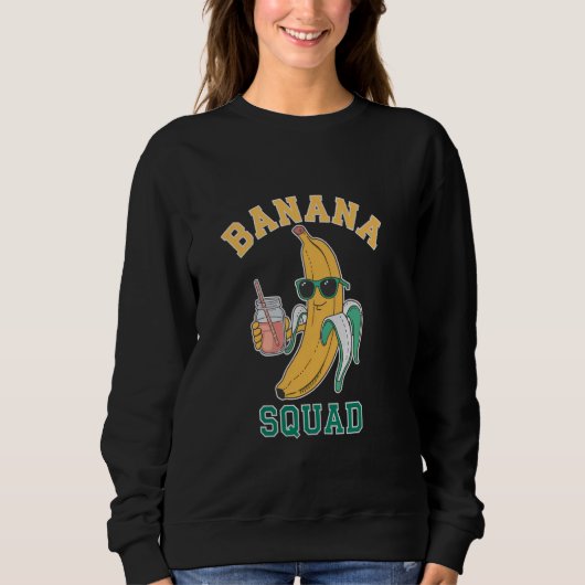 Banana Squad Schattige Fruit Trui (Voorkant)