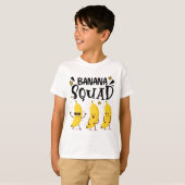 Banana Squad Summer Funny Banana Fruit Lovers T-shirt (Voorkant volledig)