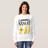 Banana Squad Summer Funny Banana Fruit Lovers Trui (Voorkant volledig)
