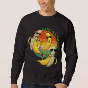 Banana Squad Summer Party Funny Banana Lover Fruit Trui