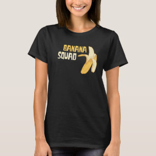 Banana Squad Vegan Food Vegetaria Banana Fruit T-shirt