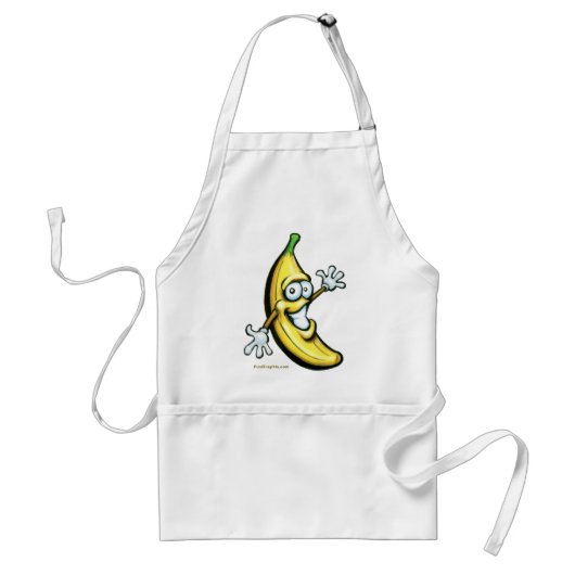 Banana Standaard Schort (Voorkant)
