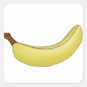 Banana Sticker Digital Artwork