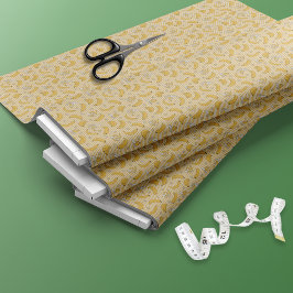 Banana Stripe Vector Pattern | Geel Stof