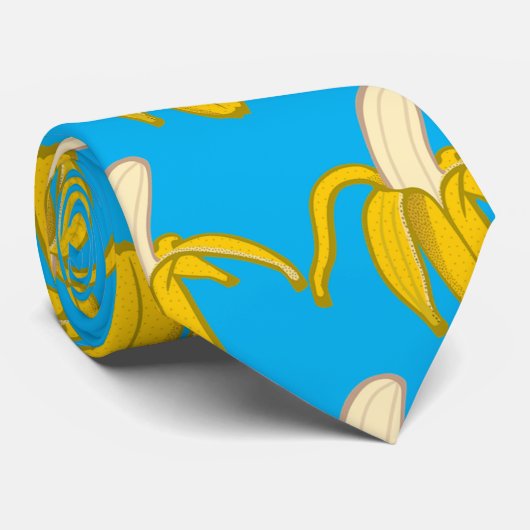 Banana Stropdas (Opgerold)