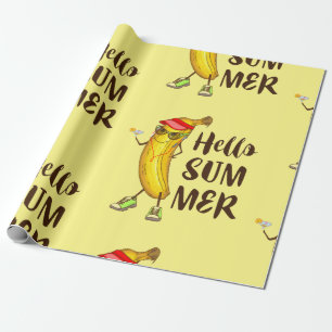 Banana Summer Cadeaupapier