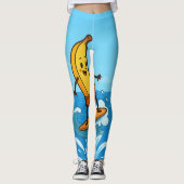 Banana Surfer Leggings (Voorkant)