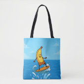 Banana Surfer Tote Bag (Voorkant)