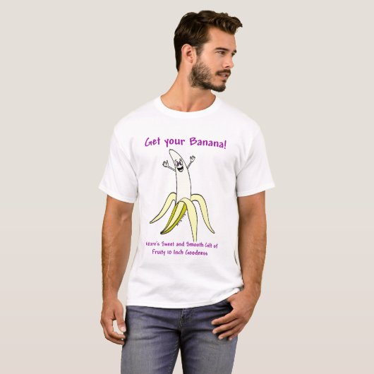 Banana T-shirt (Voorkant volledig)