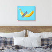 Banana Tape Parody Canvas Afdruk (Insitu (Slaapkamer))