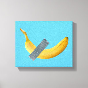 Banana Tape Parody Canvas Afdruk
