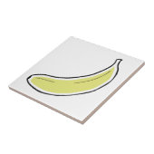 Banana Tegeltje (Zijkant)