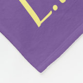 Banana Text Me Valentijn glimlachen Fleece Deken (Hoek)