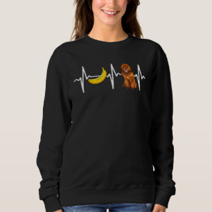 Banana Tibetan Mastiff Heartbeat Dog Trui