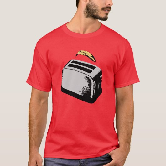 Banana Toaster T-shirt (Voorkant)