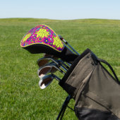 Banana topical Sorbet Golfheadcover (Insitu)