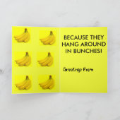 Banana Trade Greeting Card Edition 1. Kaart (Binnen)