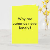Banana Trade Greeting Card Edition 1. Kaart (Gele Bloem)