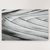 Banana Tree Bark Puzzel - Monochrome Jigsaw (Horizontaal)