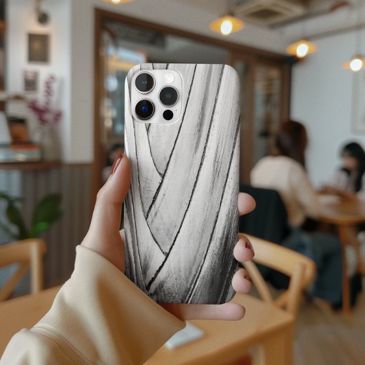 Banana Tree Bark Telefoonkoffer - Elegant Monochro Case-Mate iPhone Case