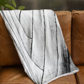 Banana Tree Bark Throw Deken - Gezellig Monochrome