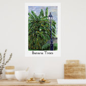 Banana Trees Poster (Keuken)