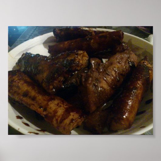 Banana Turon - Filipino Food Dessert Poster (Voorkant)