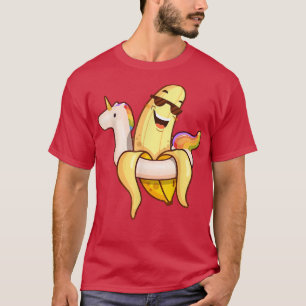 Banana Unicorn Float Summer Tropical Fruit Hawaii T-shirt