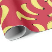 Banana Vakantiedagen Cadeaupapier (Rol Hoek)