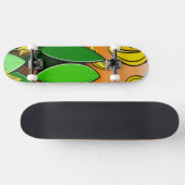 Banana Vibes – Pop Art Skateboard (Horizontaal)